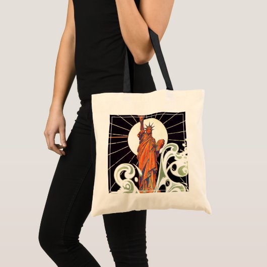 Tote Bag Statue de la liberté (Devant (produit))