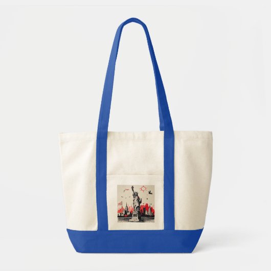Tote Bag Statue de New York Liberty (Devant)