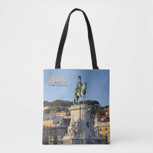 Tote Bag Statue équestre du roi José I, Lisbonne