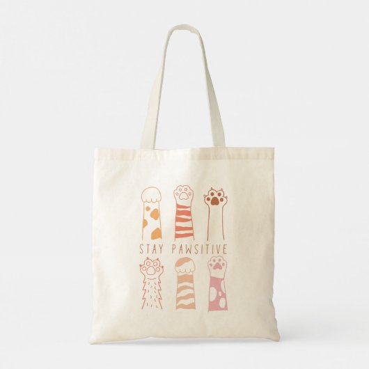 Tote Bag Stay Pawsitive (Dos)