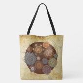 Tote Bag Steam Elegance Steampunk (Dos)