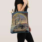 Tote Bag Steampunk - Illusions du temps (De près)