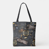 Tote Bag Steampunk, scrapbooking (Dos)