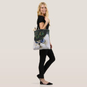 Tote Bag Steampunk Siamese Persian Chat (Sur le modèle)