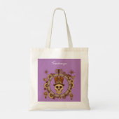 Tote Bag Steampunk Thème Top Hat Skull Thunder_Cove (Dos)