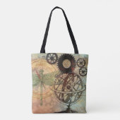 Tote Bag Steampunk, Vieux Monde fourre-tout (Dos)
