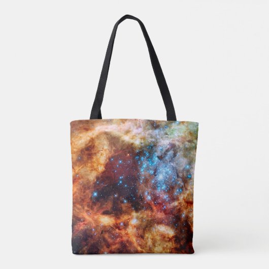 Tote Bag Stellar Nursery R136 Tarantula Nebula NASA Photo (Dos)