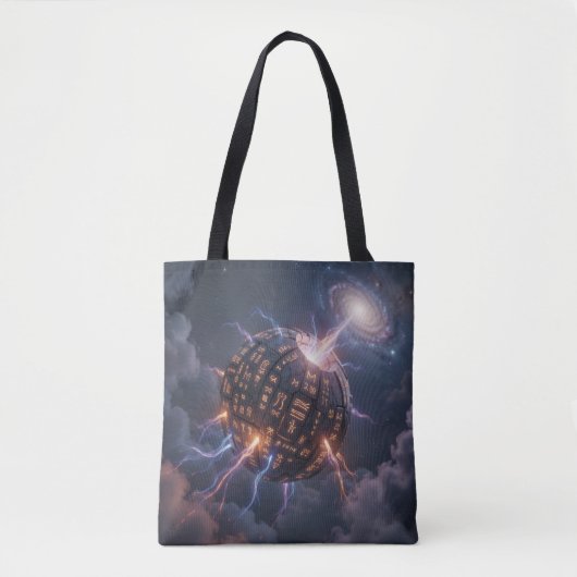 Tote Bag Stellar Path – Journey Through the Universe´4 (Devant)