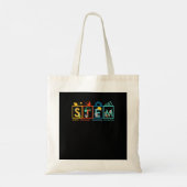 Tote Bag STEM Science Technologie Génie Mathématiques Ensei (Dos)