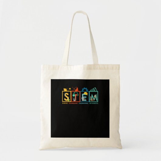 Tote Bag STEM Science Technologie Génie Mathématiques Ensei (Devant)