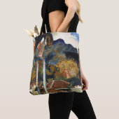 Tote Bag Sten - Java, peinture fine art (De près)