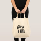 Tote Bag step out of your comfort zone  (Devant (produit))