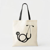 Tote Bag Stéthoscope (Devant)