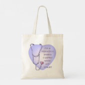 Tote Bag Stéthoscope d'infirmière pédiatrique (Dos)