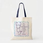 Tote Bag Stéthoscope infirmière exceptionnelle (Devant)