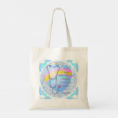 Tote Bag Stéthoscope infirmière exceptionnelle (Dos)