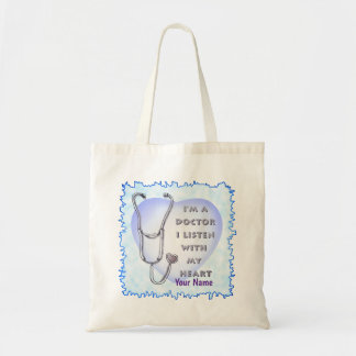 Tote Bag Stéthoscope Médecin du cœur