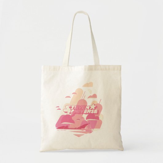 Tote Bag Steven Universe | Ville de plage (Devant)