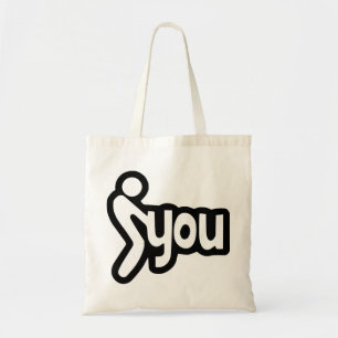 Tote Bag Stick Figure Fing Screw You #USAPatriotGraphics