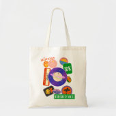 Tote Bag Sticker Collectors and Fun Design Enthusiasts (Devant)