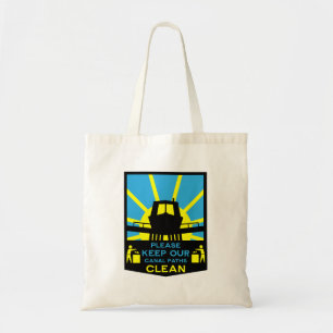 Tote Bag Stickers Et Signes De Bateau Étroite