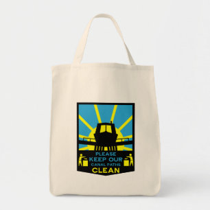 Tote Bag Stickers Et Signes De Bateau Étroite