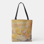 Tote Bag Still Life avec les romans français | Vincent van (Dos)