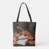 Tote Bag Still Life avec un violon art (Dos)