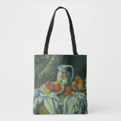 Tote Bag Still Life, Curtain and Pitcher par Paul Cezanne (Devant)