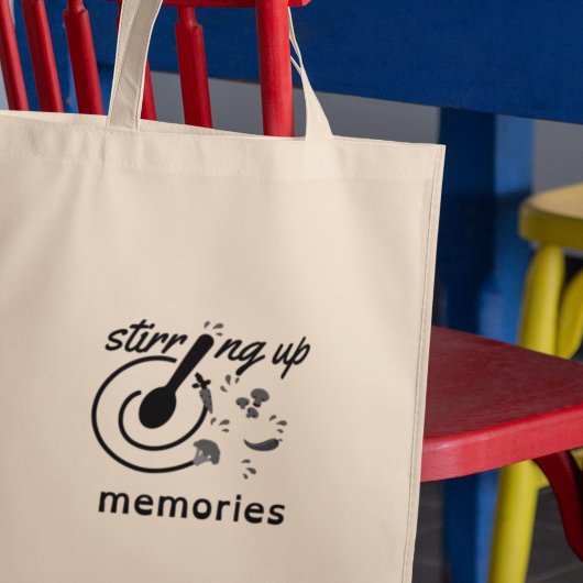 Tote Bag Stirring Up Memories Cuisinier Chef Cuisinier Cade