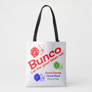 Tote Bag Stockage Bunco