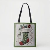 Tote Bag Stockage de Noël (Devant)