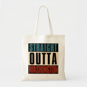 Tote Bag Straight Outta Washington District de Columbia DC