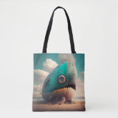 Tote Bag Strange Whale (Devant)