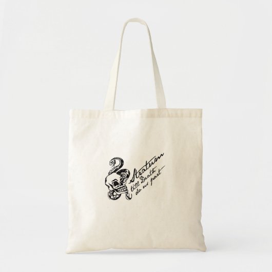 Tote Bag Stratum Jusqu'À La Mort Faisons-Nous Partie (Devant)