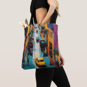 Tote Bag Street Pop Art (De près)