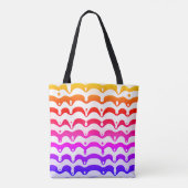 Tote Bag Stripes de Jazzy Tropical (Dos)