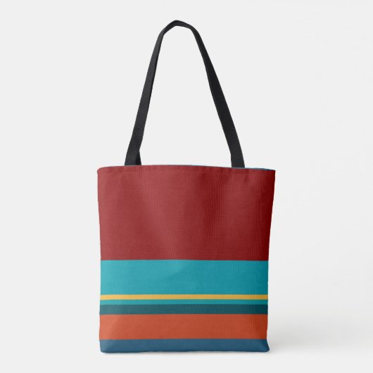 Tote Bag Stripes du sud-ouest 24 (Dos)