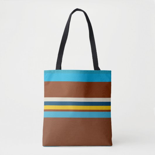 Tote Bag Stripes du sud-ouest 25 (Devant)