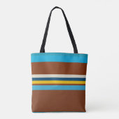 Tote Bag Stripes du sud-ouest 25 (Dos)