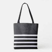 Tote Bag Stripes et Parties scintillant (Dos)