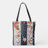 Tote Bag Stripes, Wassily Kandinsky (Dos)