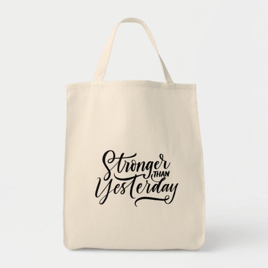 Tote Bag stronger then yesterday (Devant)