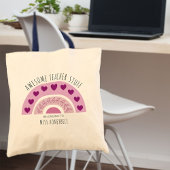 Tote Bag Studios d'enseignant génial Boho Rainbow Personnal