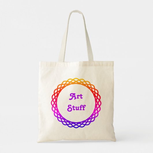Tote Bag Stups d'art (Dos)