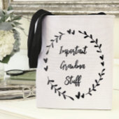 Tote Bag Stups de grand-mère importants