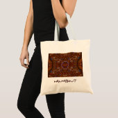 Tote Bag Style aborigène australien Walkabout Art Design (Devant (produit))