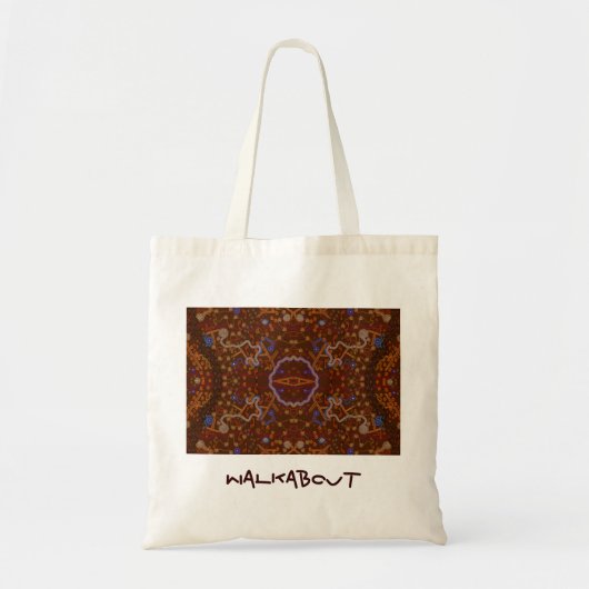 Tote Bag Style aborigène australien Walkabout Art Design (Devant)