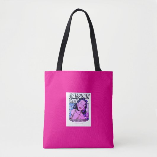 Tote Bag Style américain (Devant)