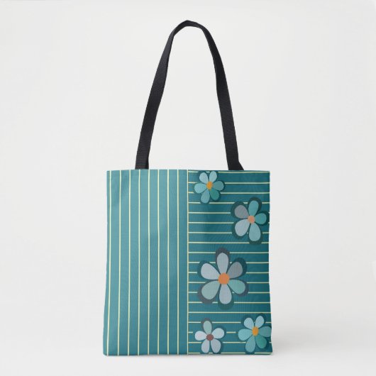 Tote Bag style boho preppy (Devant)